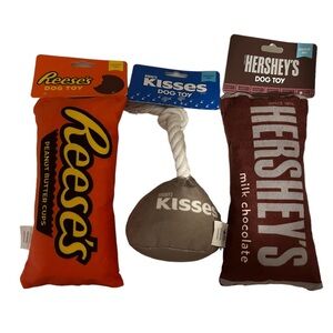 Hersheys Dog Toys Bundle Of 3